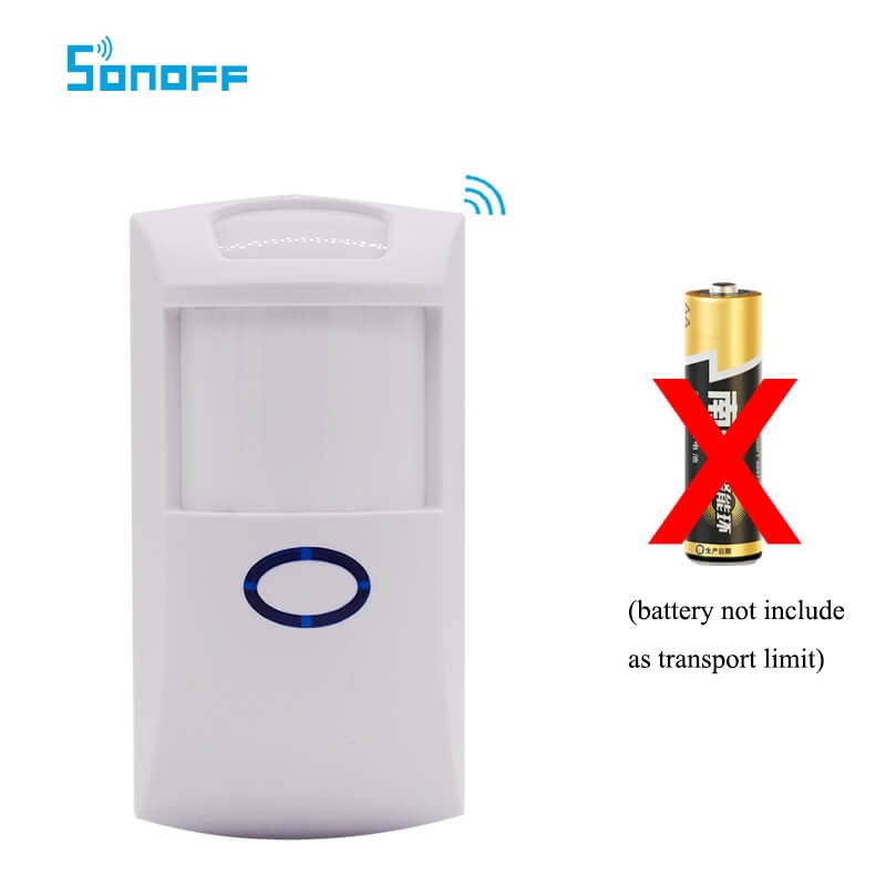 Sonoff – capteur de mouvement PIR2, 433Mhz, RF, PIR, Compatible avec pont RF, pour alarme de sécurité pour maison intelligente