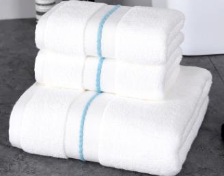 Stor strandhandduk frotté 3 st / set handdukar broderade för bad dusch hotell 100%  bomull mjukt badrum ansiktshandduk: 1