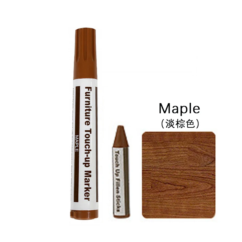 Kreative Möbel Reparatur Stifte berühren hoch Marker Füllstoff Stöcke Holz Kratzer Wiederherstellung Bausatz Patch Farbe Stifte Holz Verbund Reparatur: Lavendel
