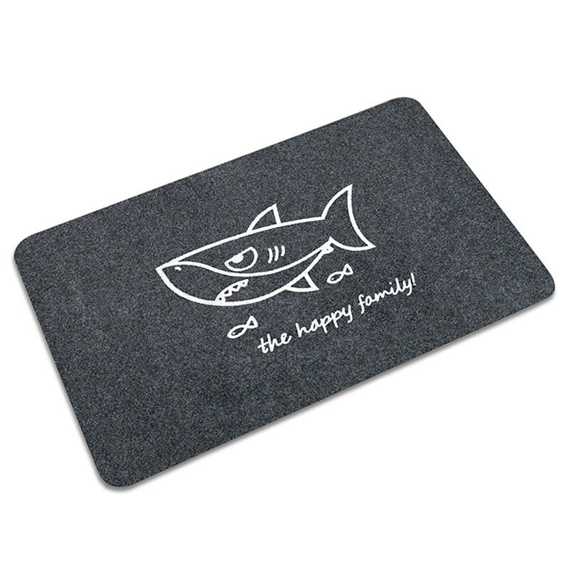 Paillasson d'entrée moderne, tapis de bienvenue pour porte d'entrée, tapis de cuisine antidérapant, tapis de sol rectangulaire, paillasson doux 40 x 60cm/38 x 58cm: Tapis de style 6 40 x 60cm