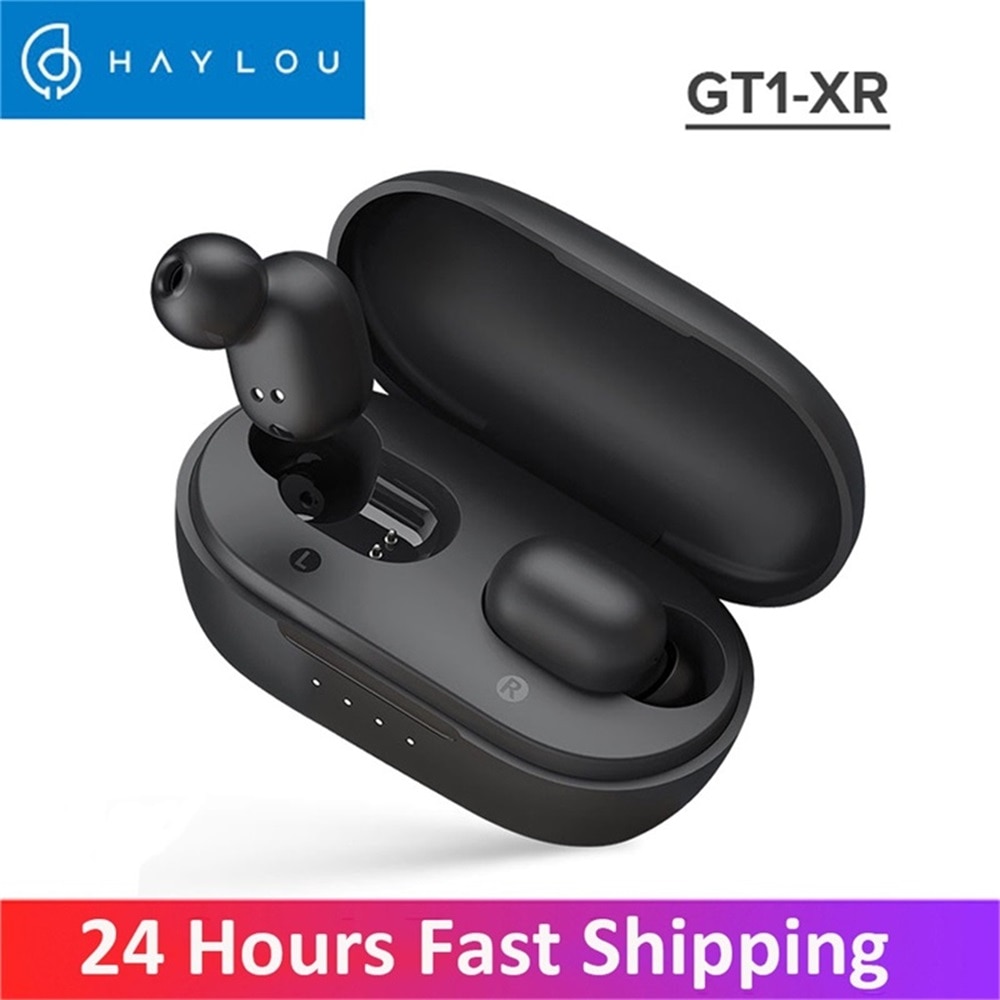 Haylou GT1 Pro batterie longue HD stéréo TWS Bluetooth écouteurs, contrôle tactile casque sans fil avec double Isolation du bruit du micro