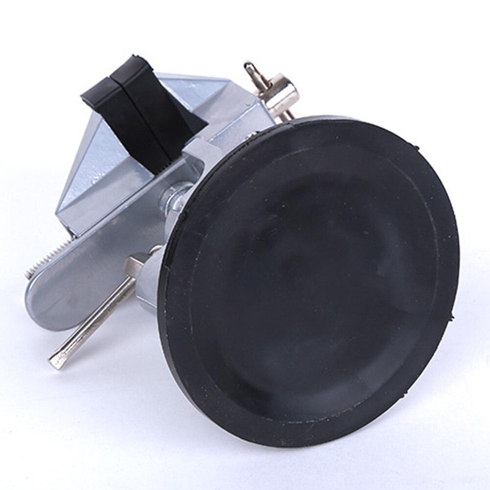 Woodworking Benches Vise Vacuum Base Bench Vise 360 Rotation Head Aluminum Alloy Table Top Vise with Suction Cup Base