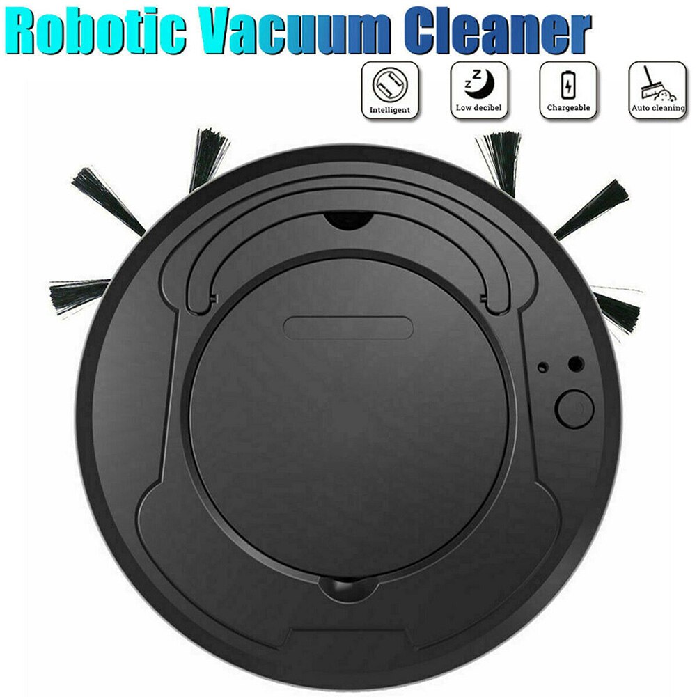 3 In 1 Smart Floor Robot Vacuum Cleaner Mop Automatic Distance Sensor Machine LAD