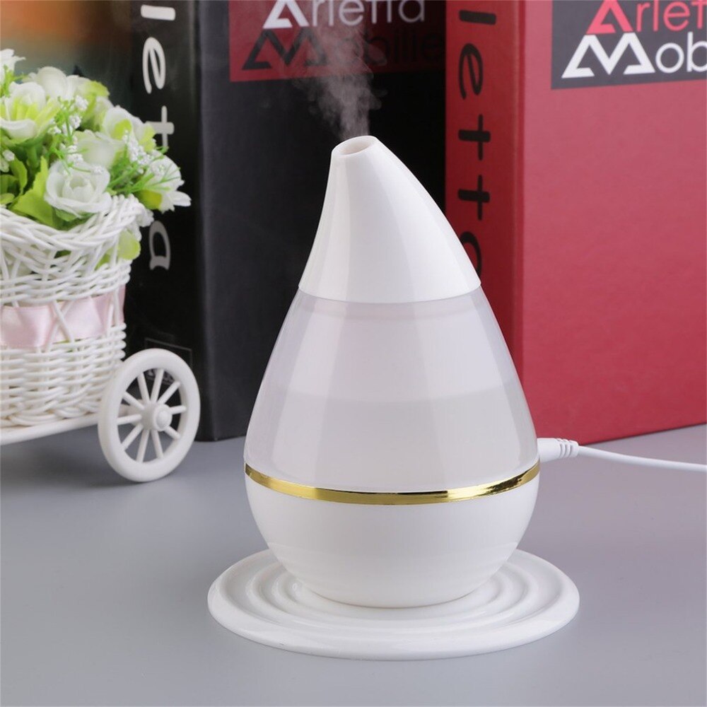 ICOCO 250ML Mini humidificador ultrasónico USB difusor de aceite esencial purificador de aire LED atomizador de Aroma humectante nebulizador