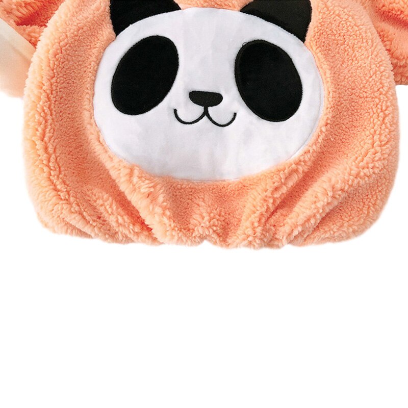 Herfst Winter Baby Jas Jongens Meisjes Pluche Verdikking Warme Bont Baby Hooded Lange Mouwen Katoenen Jas Cartoon