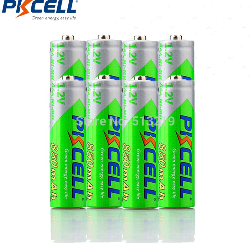 32Pcs Pkcell Aaa Batterij 850Mah 1.2V Nimh Aaa Oplaadbare Batterijen Aaa Lage Self Ontladen Batteria