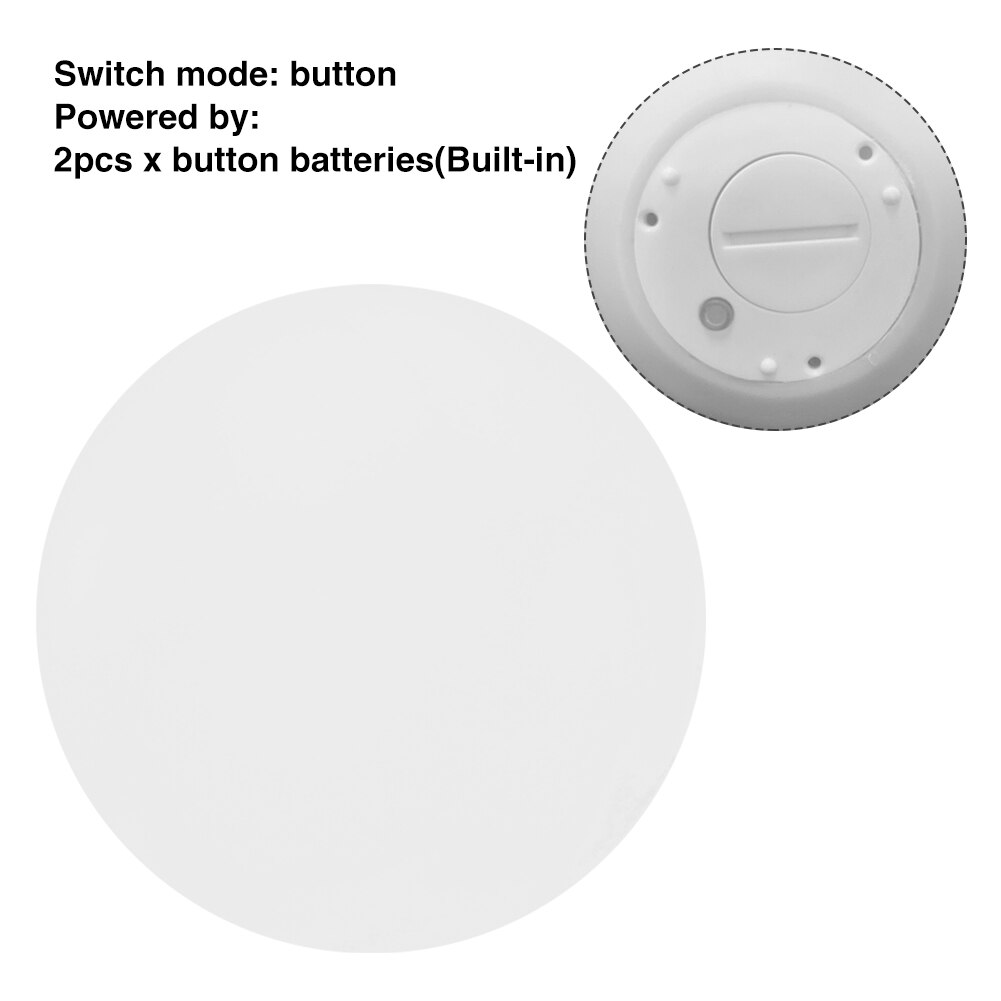 LED étanche boule baignoire étang nuit lampe mariage alimenté par batterie RGB couleur changeante fête décor à la maison flottant piscine lumière