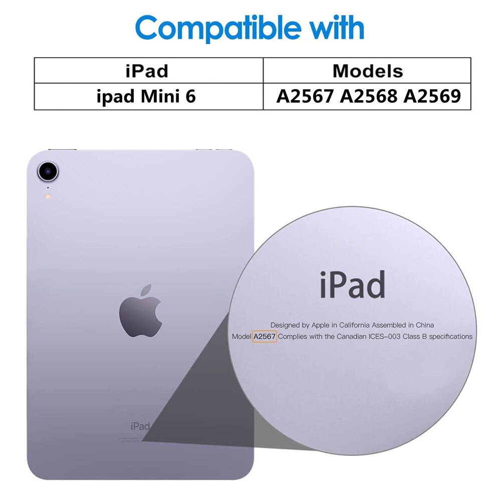 Osłona ekranu ze szkła hartowanego dla iPad powietrza 4 10.9 iPad 3 2 6 7 8th Pro 9.7 10.2 10.5 11 Cal Mini 5 7.9 Tablet folia ochronna: ipad mini 6