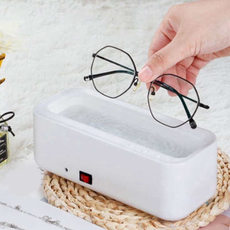 Ultrasonic Cleaner USB Multi-Function 3-Speed Thermostat Makeup Tools Jewelry Cleaner Glasses Cleaning Box