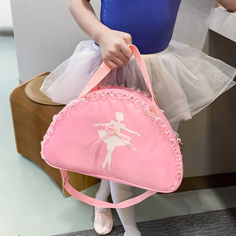 Ruoru Ballett tanzen Taschen Spitze Handtasche Wasserdicht Prinzessin Tasche Frauen Mädchen Ballett Tanz Mädchen tanzen Rucksack Ballett Tasche Handtasche