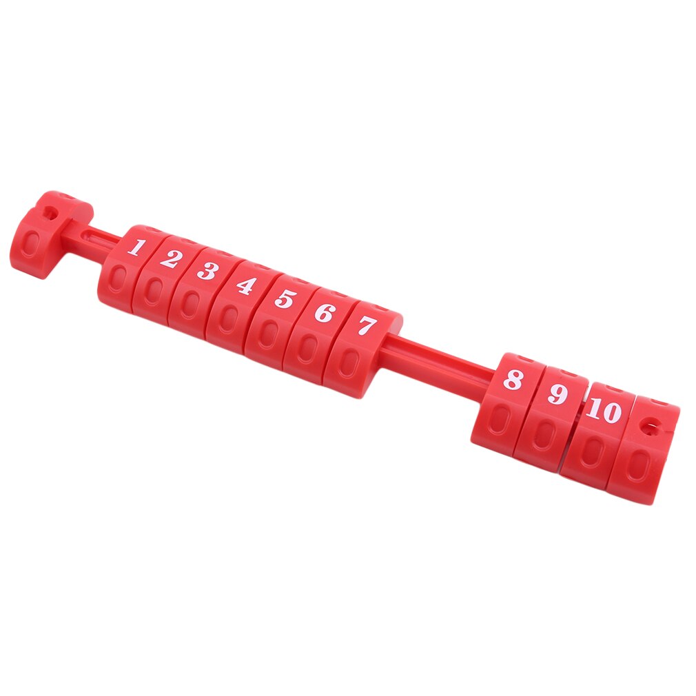 Tabellone segnapunti caldo del calcio balilla degli accessori della macchina di calcio del contatore di punteggio di calcio balilla: rosso