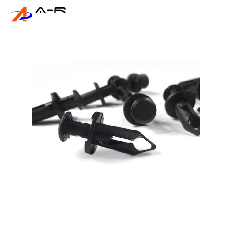 50x 8mm plastic skærmclips krop nittehul atv quad utv push pin clips til polaris sportsman rangers rzr 550 850 xp 7661855