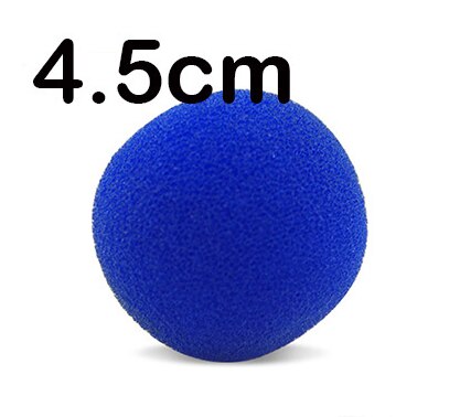 100 sztuk 3.5cm Super miękka gąbkowa kulka palec magiczne sztuczki bliska Magia iluzje sztuczka rekwizyty piłka pojawiające się/znikające Magie: niebieski Dia 4.5CM