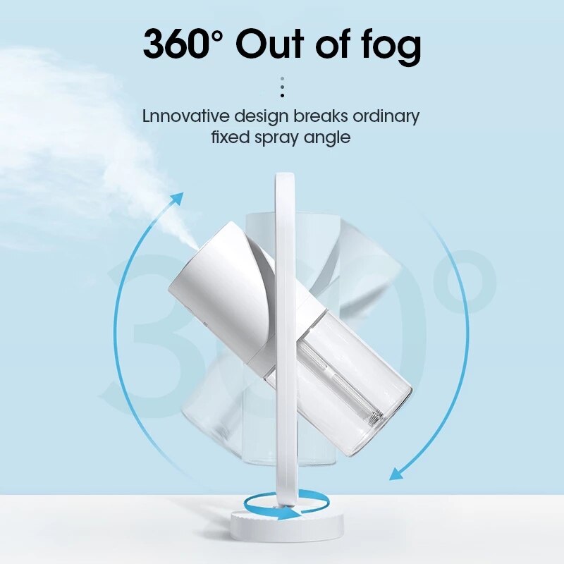 200ml Mini Luftbefeuchter Elektrische Aroma Öl Diffusor USB Kühlen Nebel Spritzgerät Luft Reiniger mit Bunten Nacht Licht für Mini xiaomi