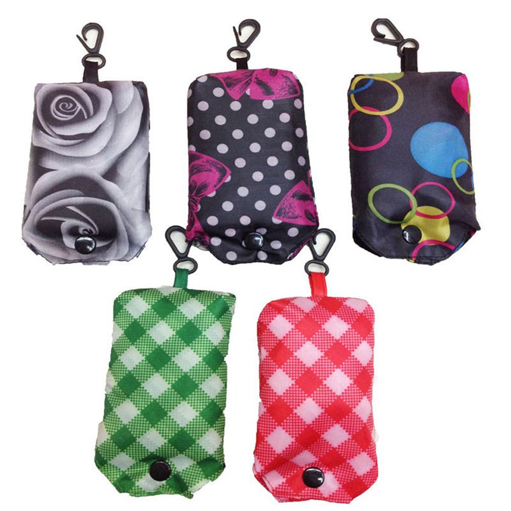 Foldable Handy Shopping Bag Reusable Tote Pouch Recycle Storage Handbags