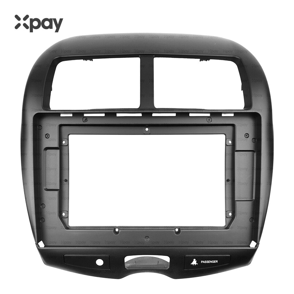 XPAY 10.1-inch 2din car radio dashboard For Mitsubishi ASX 1 stereo panel for mounting car panel dual Din CD DVD frame: Default Title