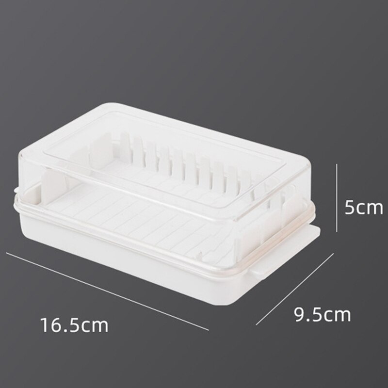 Butter Cutting Storage Box Butter Dish Cutter With Lid Transparent Cheese Slicer Tray Container Household Kitchen Tool 1