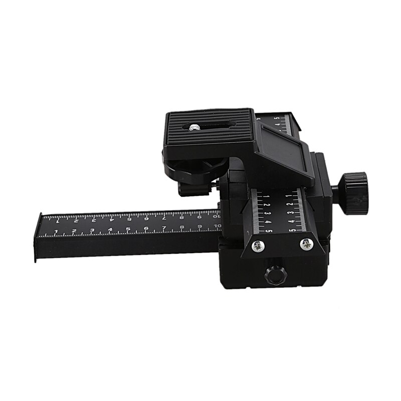 Enfoque Macro Rail de 4 vías para cámaras Canon DSLR Nikon Sigma