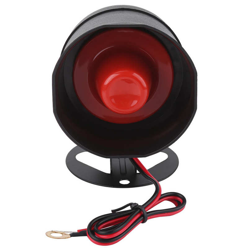 Car Security System Universal Car Alarm Security Protection System Keyless Entry with 2 Remote Controls Siren