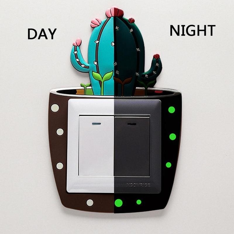 3D Silicone On-off Switch Sticker Luminous Switch ... – Grandado