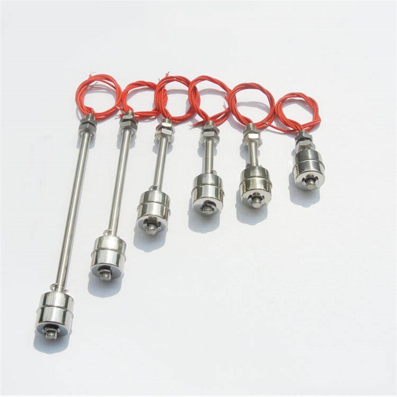 Stainless Steel Float Switch Tank Liquid Water Level Sensor 45/65/75/100/150mm Double Ball Float Switch Tank Pool Flow Sensors