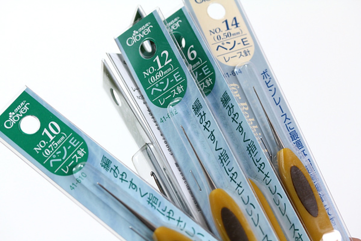 Trèfle japonais meilleure Crochet aluminium Amour | Aiguilles à tricoter, Original authentique importé du japon 0.5mm-6mm