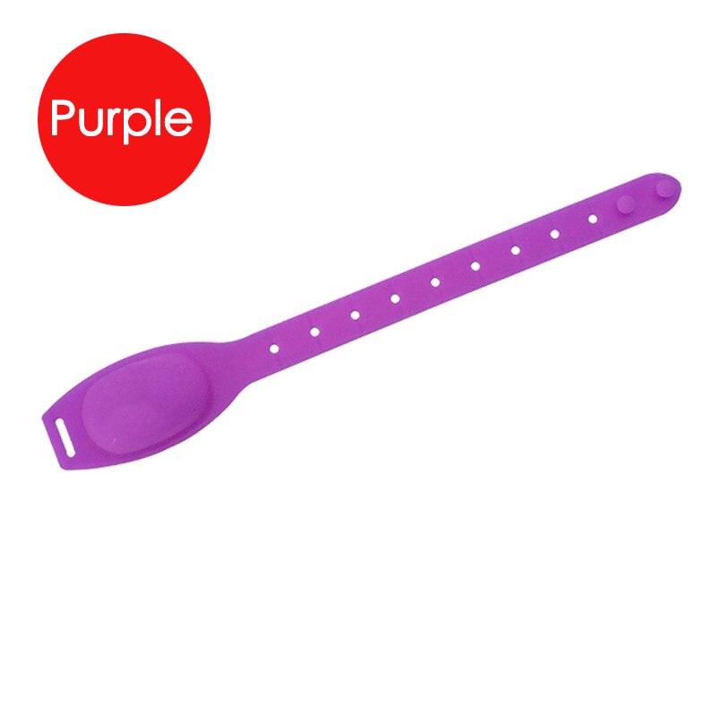 Sanitizer dispenser armbånd armbånd sanitizer dispenser gel armbånd, håndvask flytende silikon med silika pumper disinf: A5