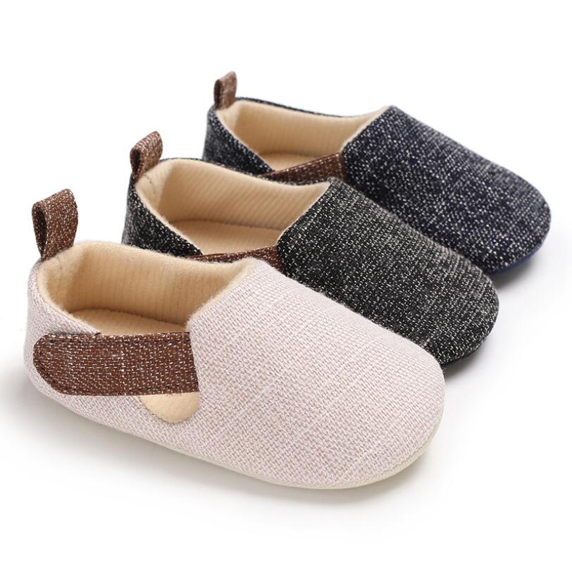 -né bébé berceau chaussures fond souple anti-dérapant Gentleman chaussures chaussures infantile garçon chaussures