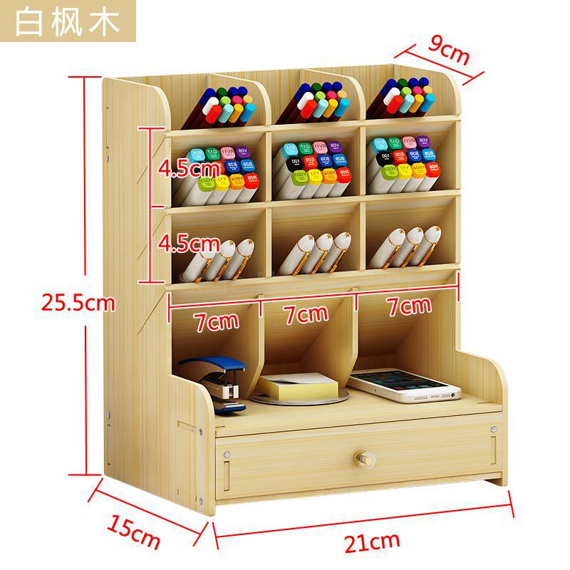 Présentoir en forme de cœur pour filles | Porte-stylo ins boîte de rangement multifonction, nordique, présentoir d'apprentissage, blogueur, ornements de cœur pour filles: ml2