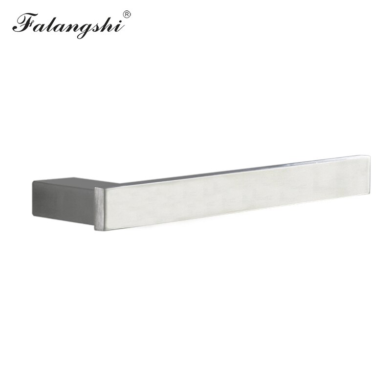 Brushed Bathroom Hardware Set 304 Stainless Steel Robe Hook Paper Holder Towel Bar Wall Mounted Bathroom Accessories WB8852: Towel Bar