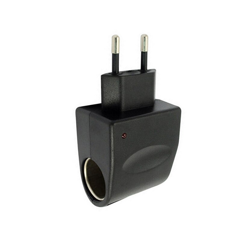 Universal Car Cigarette Lighter Socket EU Plug Charger Adapter Converter Wall Car-Styling 110V-240V AC to 12V DC
