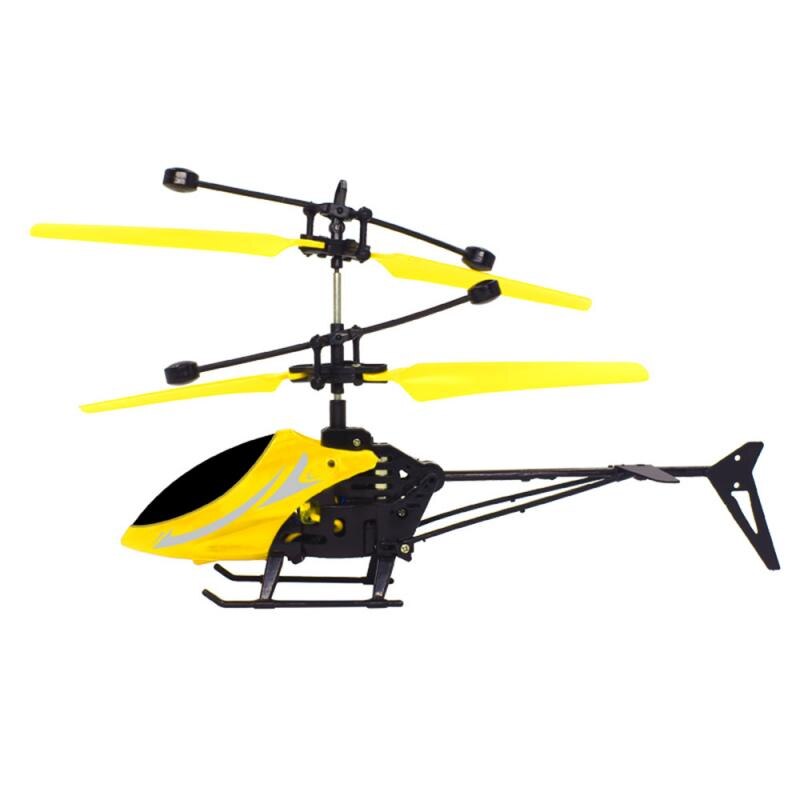 Afstandsbediening Helikopter Plezier Schorsing Smart Vliegtuigen Schorsing Speelgoed Verjaardag Cadeau Speelgoed Voor Kid: yellow