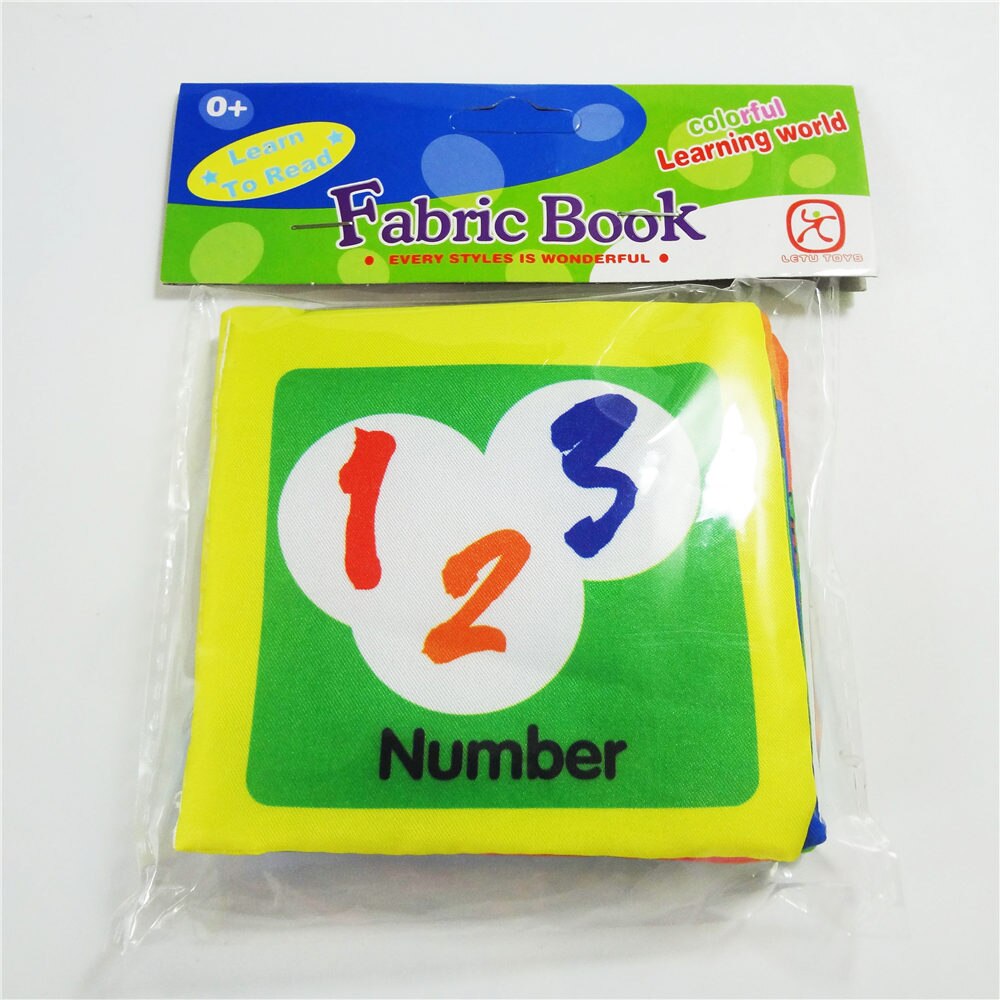 Ecroda 12 Stijl Activiteit Boek Engels Taal Stof Doek Baby Boeken Leren Onderwijs Speelgoed 0 ~ 12 Maanden Juguetes Bebe: 9