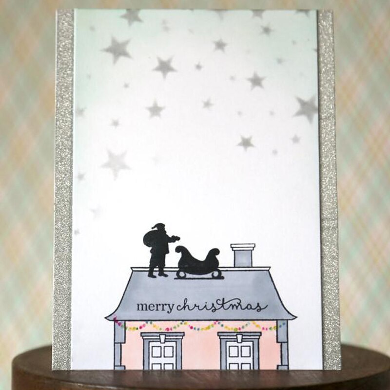 Classic Stars Stencil for DIY Scrapbooking Embossing Paper Cards Decorative Crafts Plastic Drawing Sheets Template 6x6inches