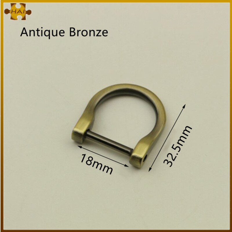 4 Kleuren Metalen Lamp Gesp Zak Accessoires Voor Tassen Voor Gemaakt De Tas Handvatten Afneembare Hardware Accessoires