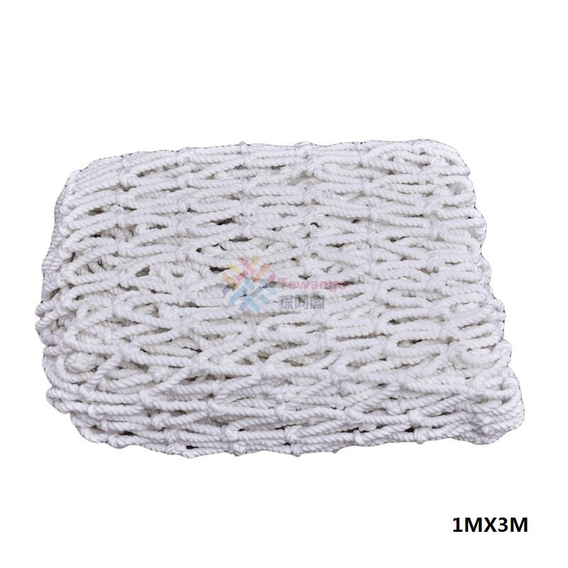 Red de Seguridad de nailon para construcción de 5cm, protección contra caídas para niños, Sena, casa, balcón, mascota, perro, gato, defensa, barandilla, cerca de escaleras: Grid 5cm 1mx3m