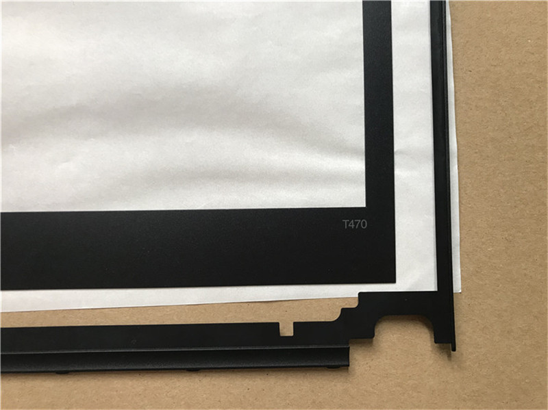 Nowy/Orig Laptop dla Lenovo ThinkPad T470 Bezel rama LCD przegroda ekran rama b-pokrywa wewnętrzna rama i B naklejka 01AX958 01AX956
