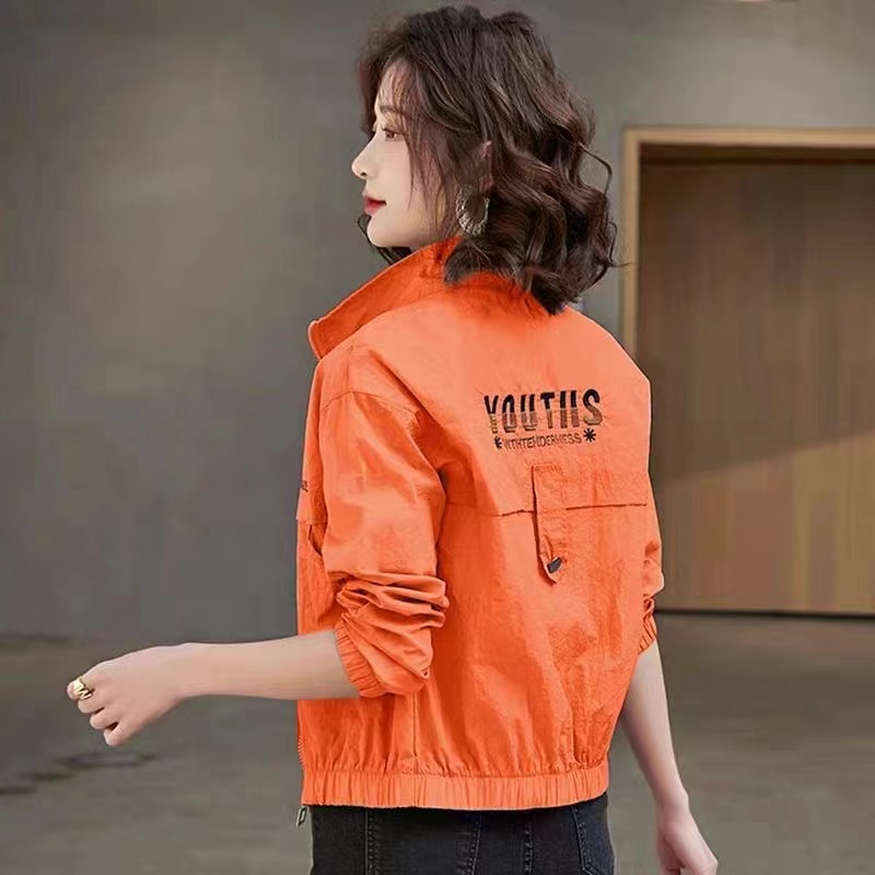 Sunscreen Coat Women's Summer Outerwear Breathable Joker UV Protection Sun-Protective Clothing Jacket Thin Female Tops