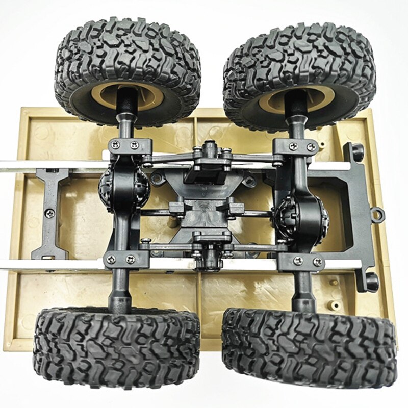 Voor Wpl Rc Auto Accessoires Diy 4-Wiel Trailer Truck Gaz Truck Auto Deel Vervanging (Geel)