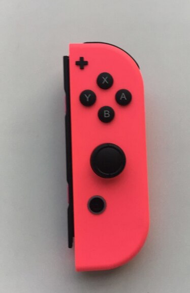 Mando de juegos JoyCon izquierdo, derecho, Morado, rojo, azul, azul, verde, renovado Original para consola de interruptores Nintendo, Mando de consola Joypad: Neon Red R