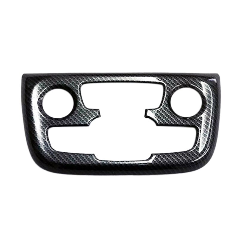 Car Air Conditioning Control Panel Decoration Car Modification Accessories for Jeep Compass: Carbon Fiber Pattern