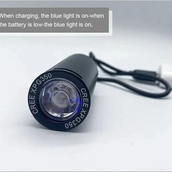 Xpg led cykellygte usb genopladelig 350 lumen mtb forlygte vandtæt cykel bjergbestigning forlygte cykling lommelygte lampe