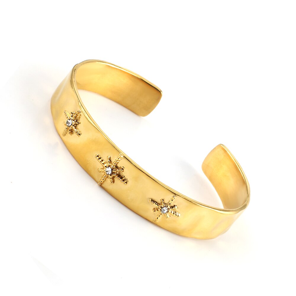 Accessoires Voor Mannen Vrouwen Armbanden Gold 316L Rvs Open Manchet Armbanden Armband Mode-sieraden Fabriek