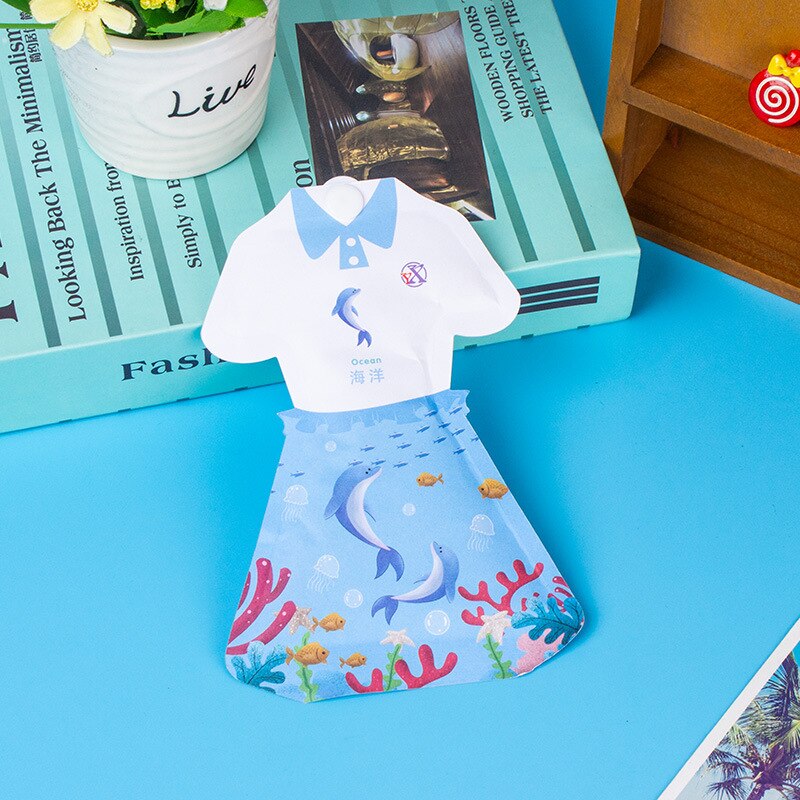 Premium Scented Sachets Lovely Fresh Fragrance Air Freshener Deodorizer Scented Sachets Bags for Drawer Closets JS22: ocean