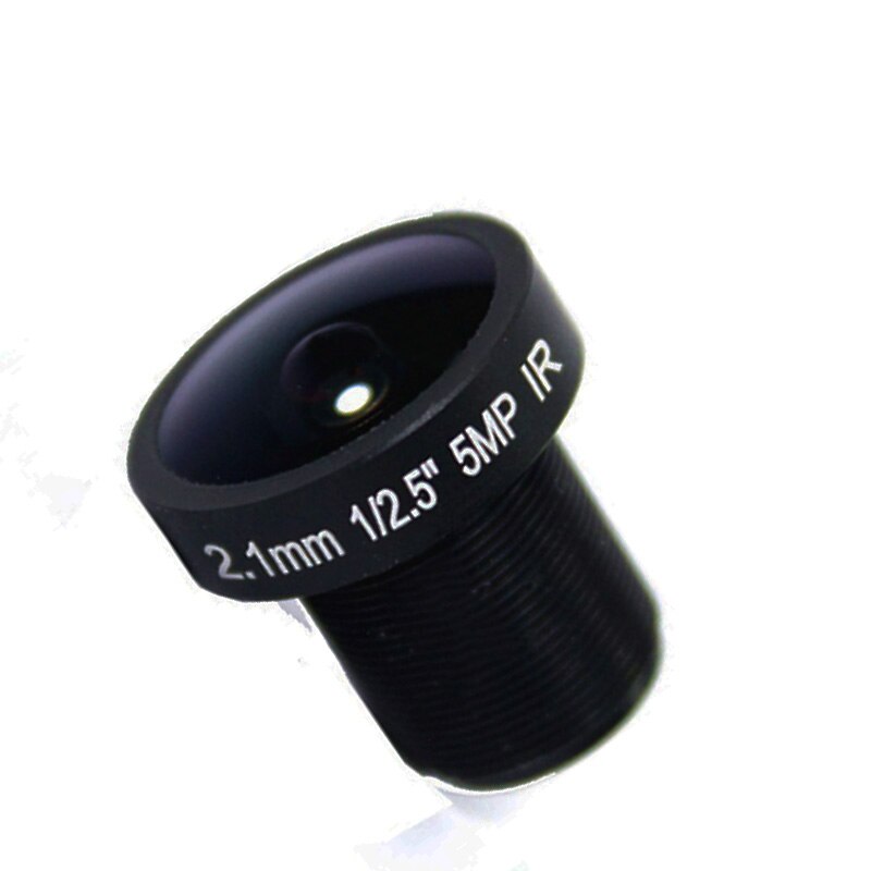 HD 5mp Fisheye 2.1mm lens Wide angle 150 Degrees 1/2.5" IR Lens M12 for Security camera 5mp lens 150 degree lens