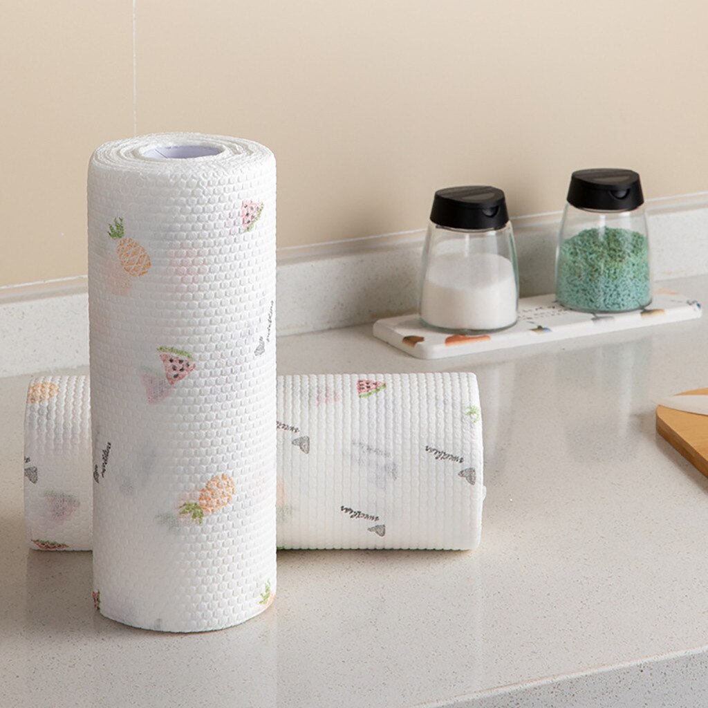 Premium Material Disposable Cleaning Cloth Kitchen Paper Dishcloth Cleaning Tools Suitable for Kitchen Window Furniture
