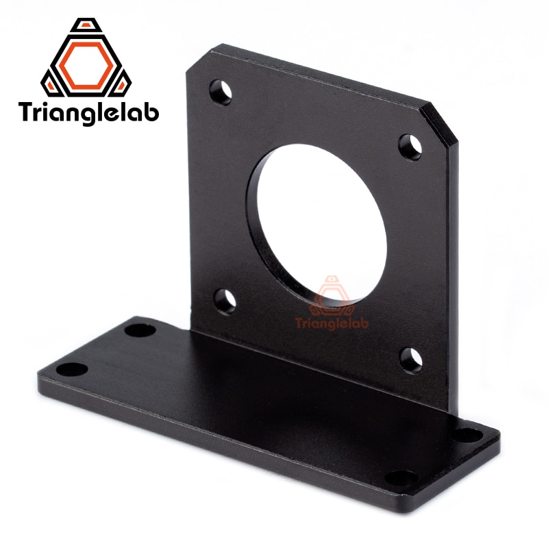 Trianglelab-Soporte de BMG de aleación de aluminio negro, soporte de montaje de Motor Nema17 para extrusora BMG tian, aero