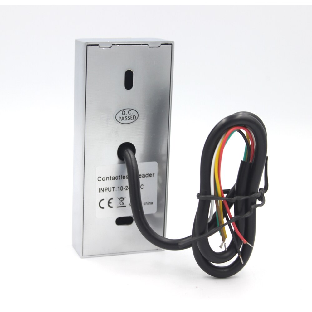 H2R IP67 Waterproof Access Control Card Reader 125KHz 13.56MHz Smart Proximity Reader Weigand 26/34 Output