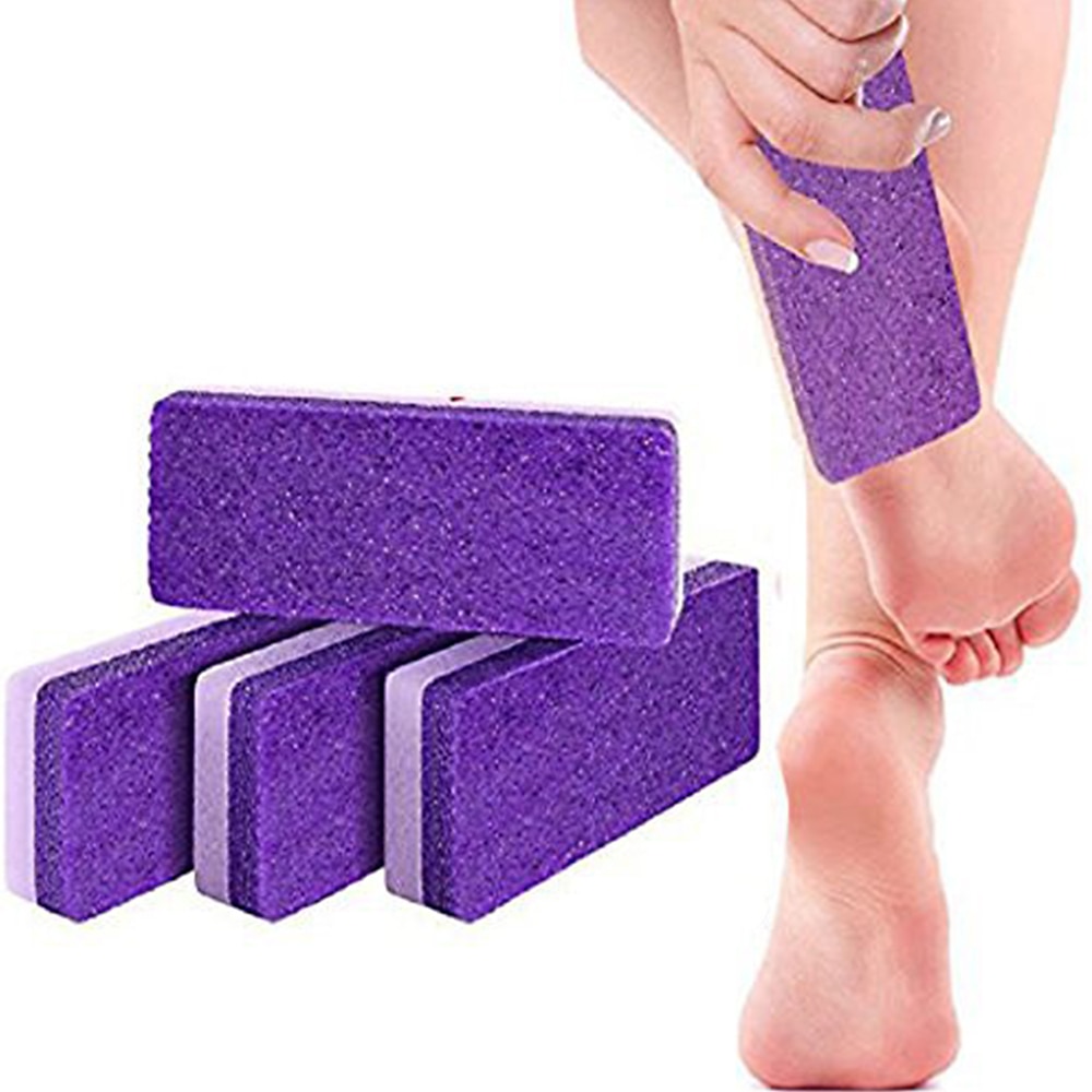 Raspa para pies y pedicura, esponja pómez para piel muerta, piedra Exfoliante para callos, eliminador de piel dura, herramientas para el cuidado de los pies