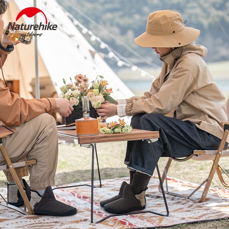 Naturehike Outdoor Camping Winter Warme Schoenen Winddicht Pluche Schoenen Indoor Katoen Schoenen Voor Camping Picknick Vrouwen Man NH20FS046